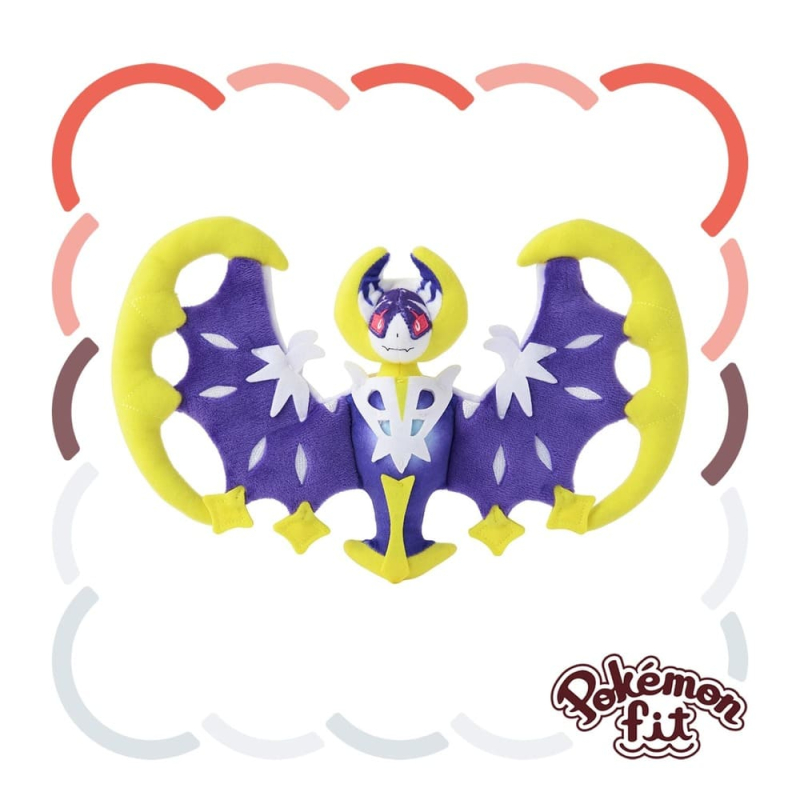 Officiële Pokemon center Pokemon fit knuffel Lunala 25cm (breedt)